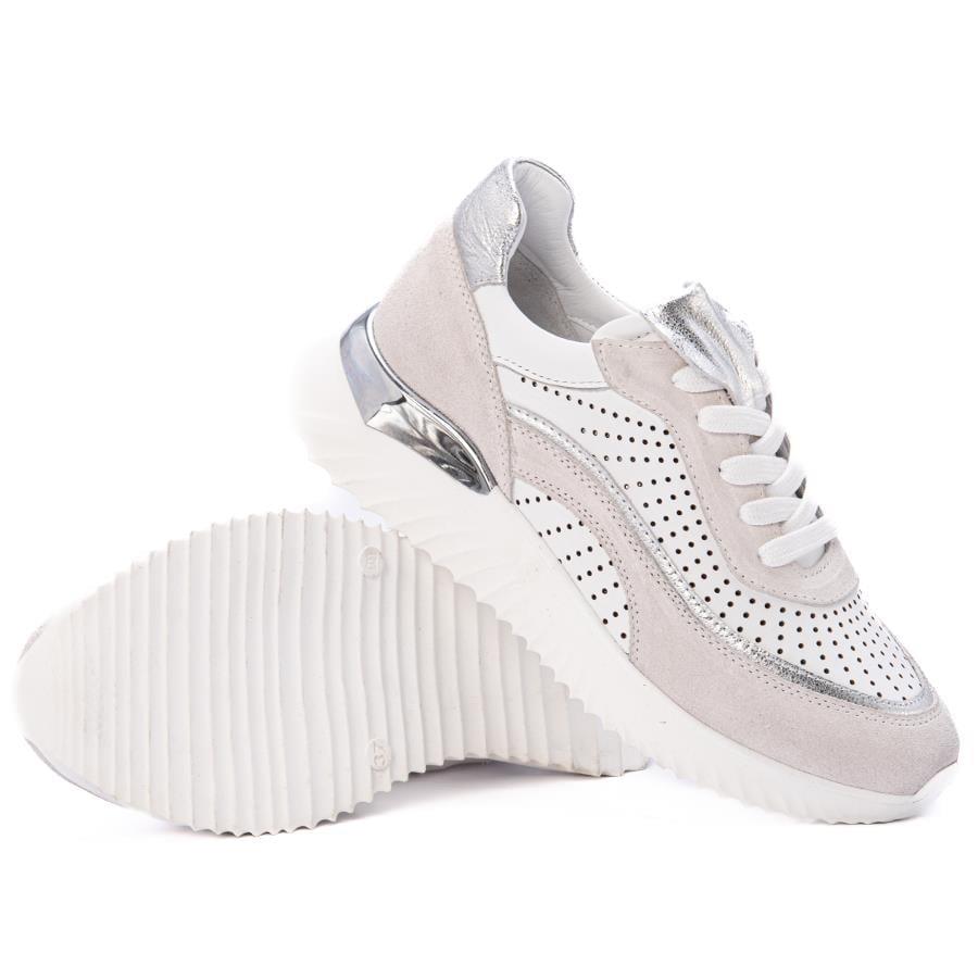 Gusse Poena Kadın Hakiki Nubuk Deri Sneaker Ayakkabı 25078