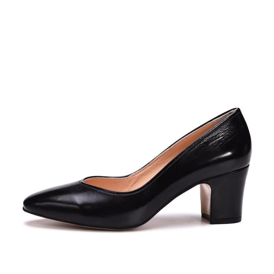 Gusse Renata Kadın Hakiki Rugan  Deri Stiletto K1582-3