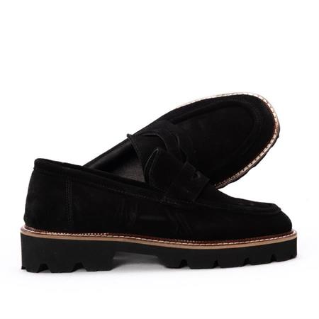 Gusse Adela Kadın Hakıkı Süet Deri Loafer 141209-2