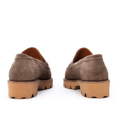 Gusse Adela Kadın Hakıkı Süet Deri Loafer 141209-2