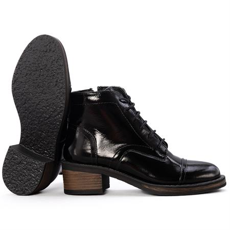 Gusse Afrodille Kadın Hakiki Rugan Deri Bot 2326-3