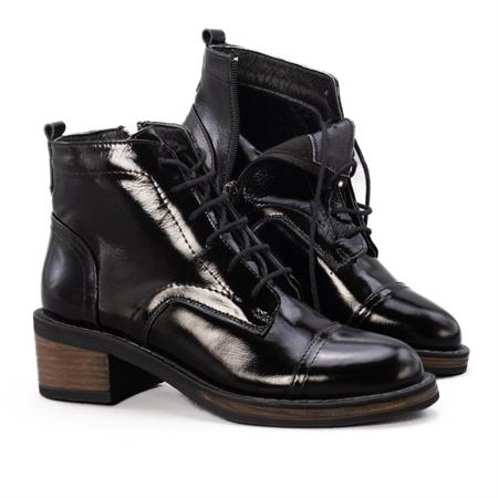 Gusse Afrodille Kadın Hakiki Rugan Deri Bot 2326-3