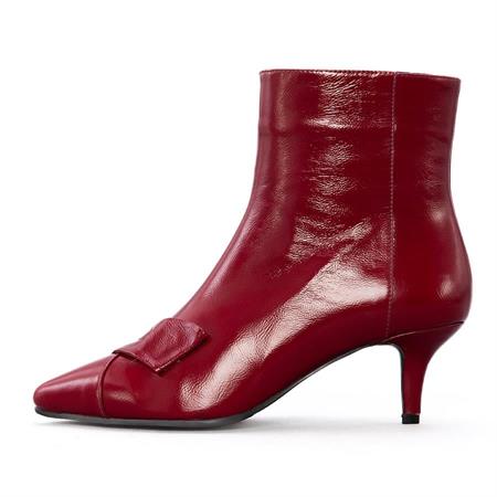 Gusse Ailere Kadın Hakiki Rugan Deri Bot K2586