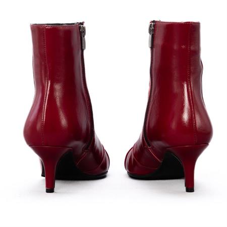 Gusse Ailere Kadın Hakiki Rugan Deri Bot K2586