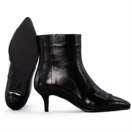 Gusse Ailere Kadın Hakiki Rugan Deri Bot 2586