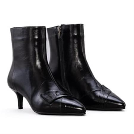 Gusse Ailere Kadın Hakiki Rugan Deri Bot 2586