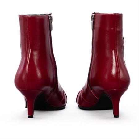 Gusse Ailere Kadın Hakiki Rugan Deri Bot 2586