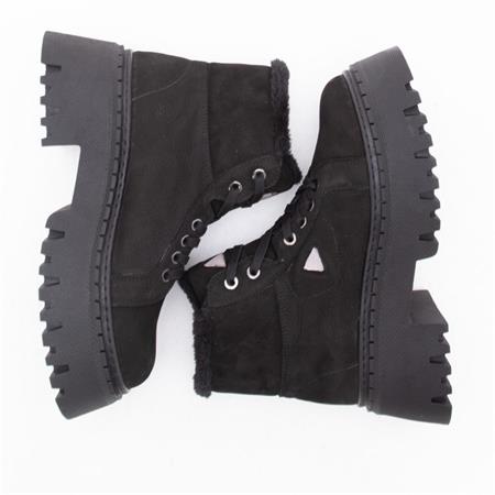 GUSSE AISHA KADIN HAKIKI NUBUK DERI BOT 6035-1