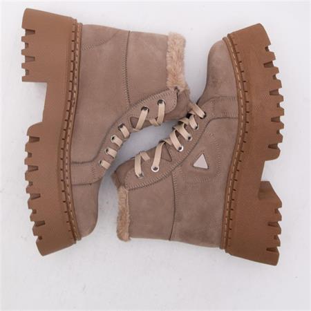 GUSSE AISHA KADIN HAKIKI NUBUK DERI BOT 6035-1