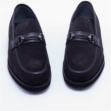 Gusse Alan Erkek Hakiki Süet Deri Loafer Ayakkabı-569