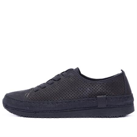 Gusse Alectrona Kadın Hakiki Deri Simli Casual Ayakkabı 233030S