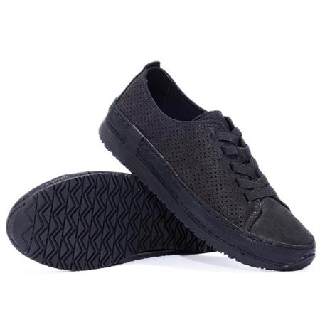 Gusse Alectrona Kadın Hakiki Deri Simli Casual Ayakkabı 233030S