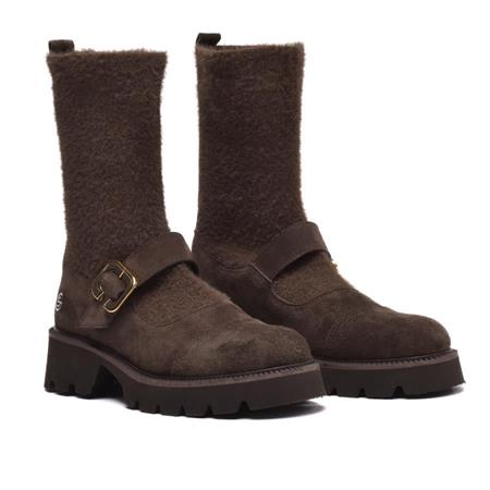 Gusse Alkmini Hakiki Süet Deri Bot 24229-2