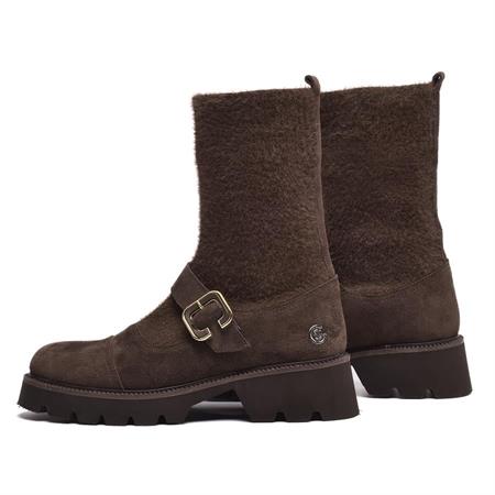 Gusse Alkmini Hakiki Süet Deri Bot 24229-2