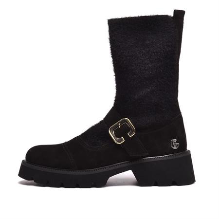 Gusse Alkmini Hakiki Süet Deri Bot 24229-2