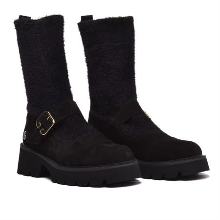 Gusse Alkmini Hakiki Süet Deri Bot 24229-2