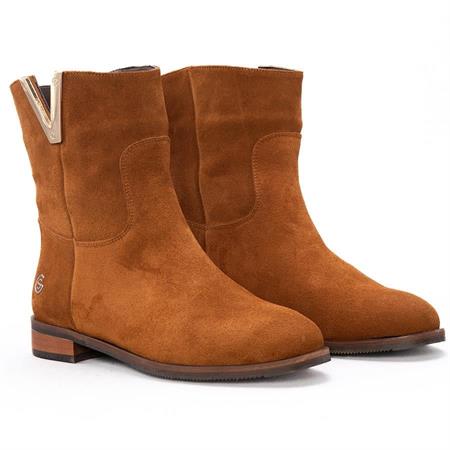 Gusse Allison Kadın Hakiki Süet Deri Bot K751-2