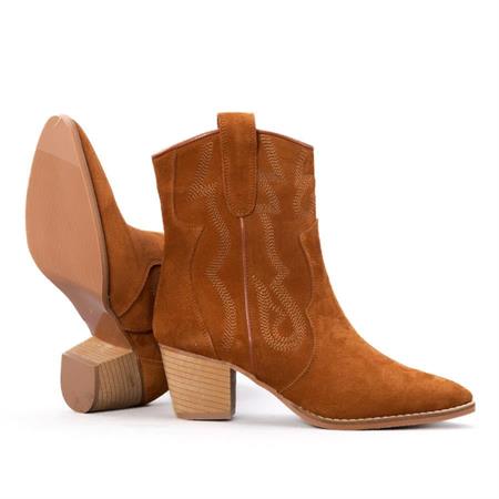 Gusse Almıra Kadın Hakiki Süet Deri Bot K711