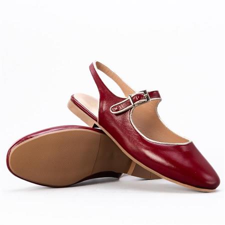 Gusse Alouette Kadın Hakiki Rugan Deri Babet K1001