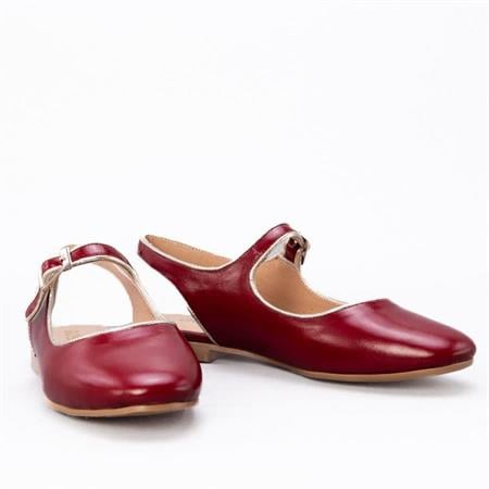 Gusse Alouette Kadın Hakiki Rugan Deri Babet K1001