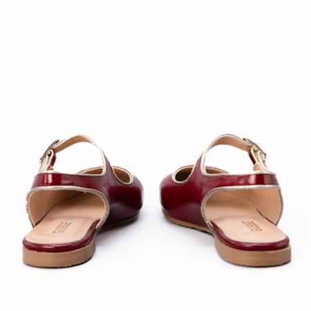 Gusse Alouette Kadın Hakiki Rugan Deri Babet K1001