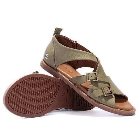 Gusse Aly Kadın Hakiki Deri Sandalet 612008