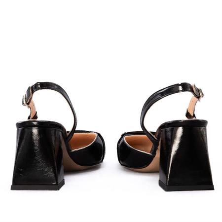 Gusse Amandral Hakik Rugani Deri Stiletto K1584