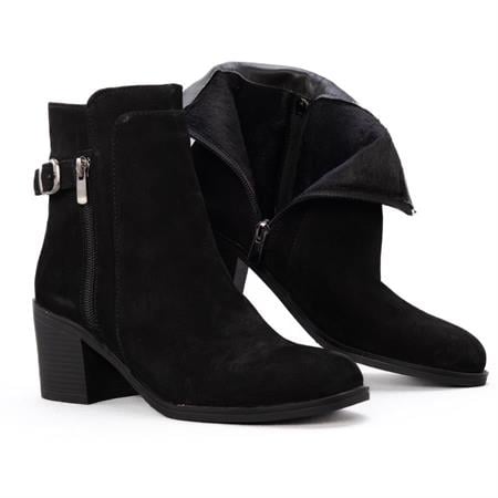 Gusse Antonin Kadın Hakiki Nubuk Deri Bot 302-1