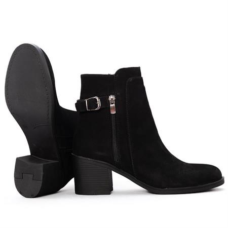 Gusse Antonin Kadın Hakiki Nubuk Deri Bot 302-1