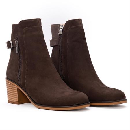 Gusse Antonin Kadın Hakiki Nubuk Deri Bot 302-1