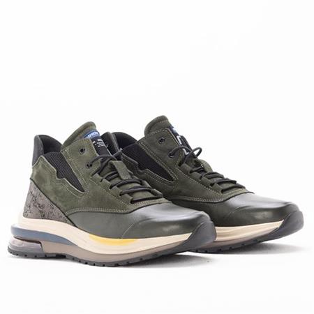 GUSSE ARON ERKEK HAKİKİ DERİ SNEAKER AYAKKABI 16062