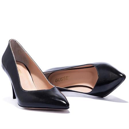 Gusse Ava Kadın Hakiki Rugan Deri Stiletto Ayakkabı K1593