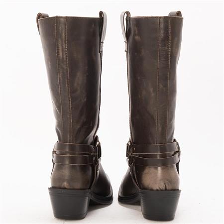 Gusse Azelya Kadın Kovboy Hakiki Deri Bot 95001