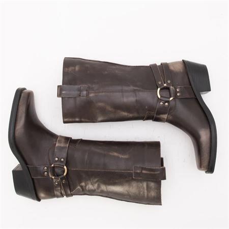 Gusse Azelya Kadın Kovboy Hakiki Deri Bot 95001