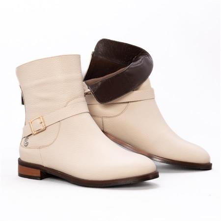 Gusse Berdine Kadın Hakiki Deri Bot K745