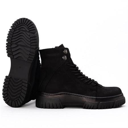 Gusse Bernadette Kadın Hakiki Nubuk Deri Bot 1029-1