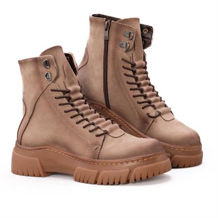 Gusse Bernadette Kadın Hakiki Nubuk Deri Bot 1029-1