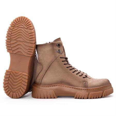 Gusse Bernadette Kadın Hakiki Nubuk Deri Bot 1029-1