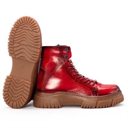 Gusse Bernadette Kadın Hakiki Rugan Deri Bot 1029-3