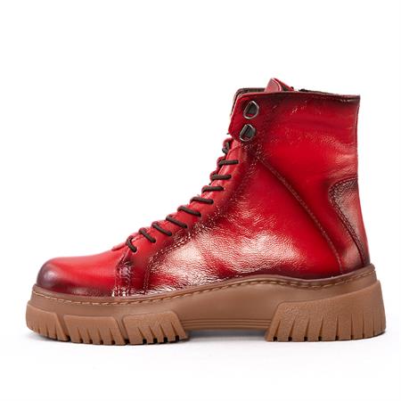 Gusse Bernadette Kadın Hakiki Rugan Deri Bot 1029-3