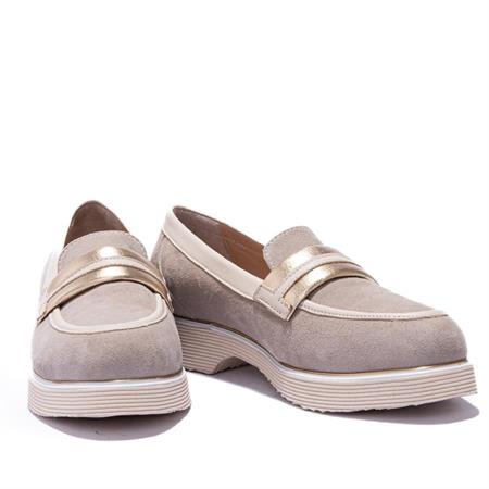Gusse Brielle Kadın Hakiki Süet Deri Loafer Ayakkabı K151109-2