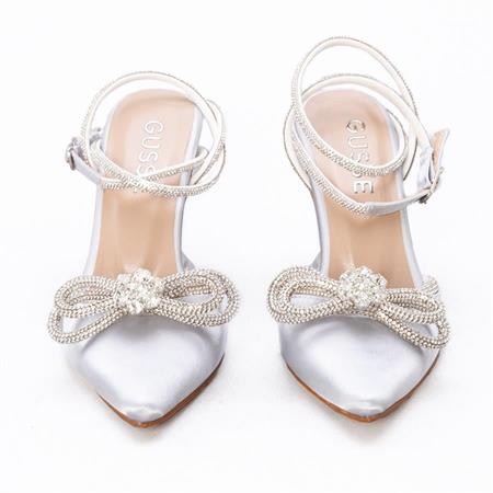 Gusse Calliope Kadın Saten Abiye Stiletto 1670-4