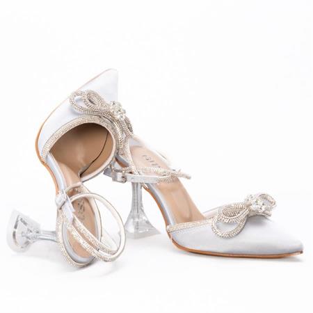 Gusse Calliope Kadın Saten Abiye Stiletto 1670-4