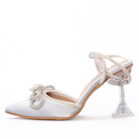 Gusse Calliope Kadın Saten Abiye Stiletto 1670-4