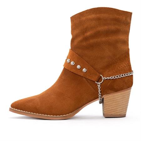 Gusse Candace Kadın Hakiki Süet Deri Bot K742-2