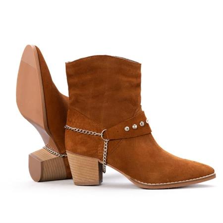 Gusse Candace Kadın Hakiki Süet Deri Bot K742-2