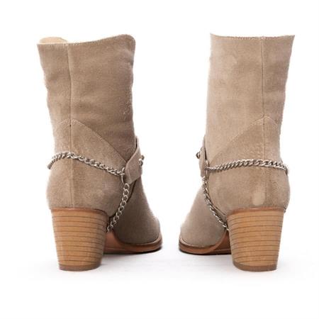 Gusse Candace Kadın Hakiki Süet Deri Bot K742-2