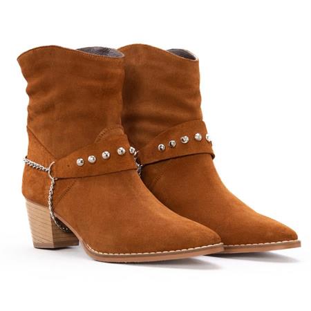 Gusse Candace Kadın Hakiki Süet Deri Bot K742-2