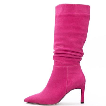 Gusse Catherine Kadın Hakıkı Suet Derı Çizme K722-2