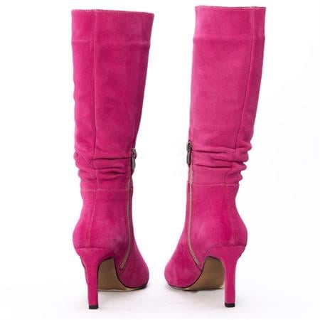 Gusse Catherine Kadın Hakıkı Suet Derı Çizme K722-2